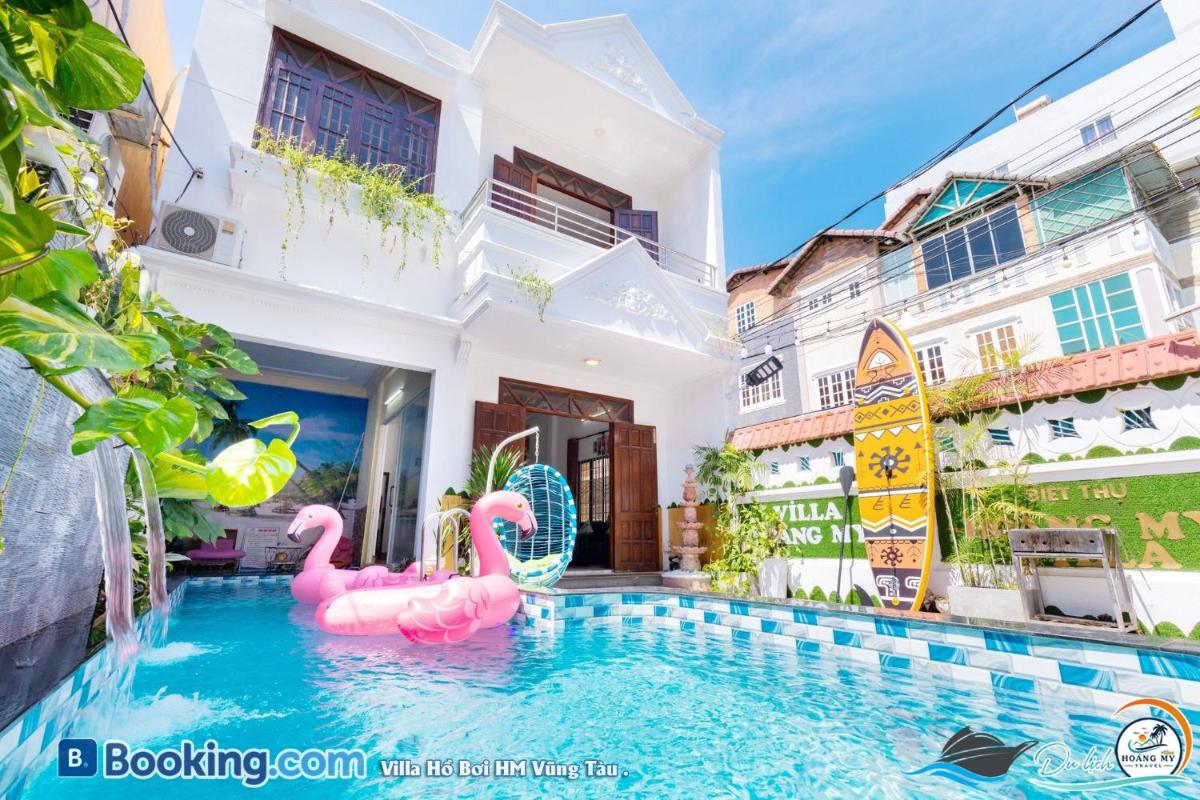 Biệt Thự HOÀNG MY Hồ Bơi Bida Karaoke phao Bơi Xe máy Free