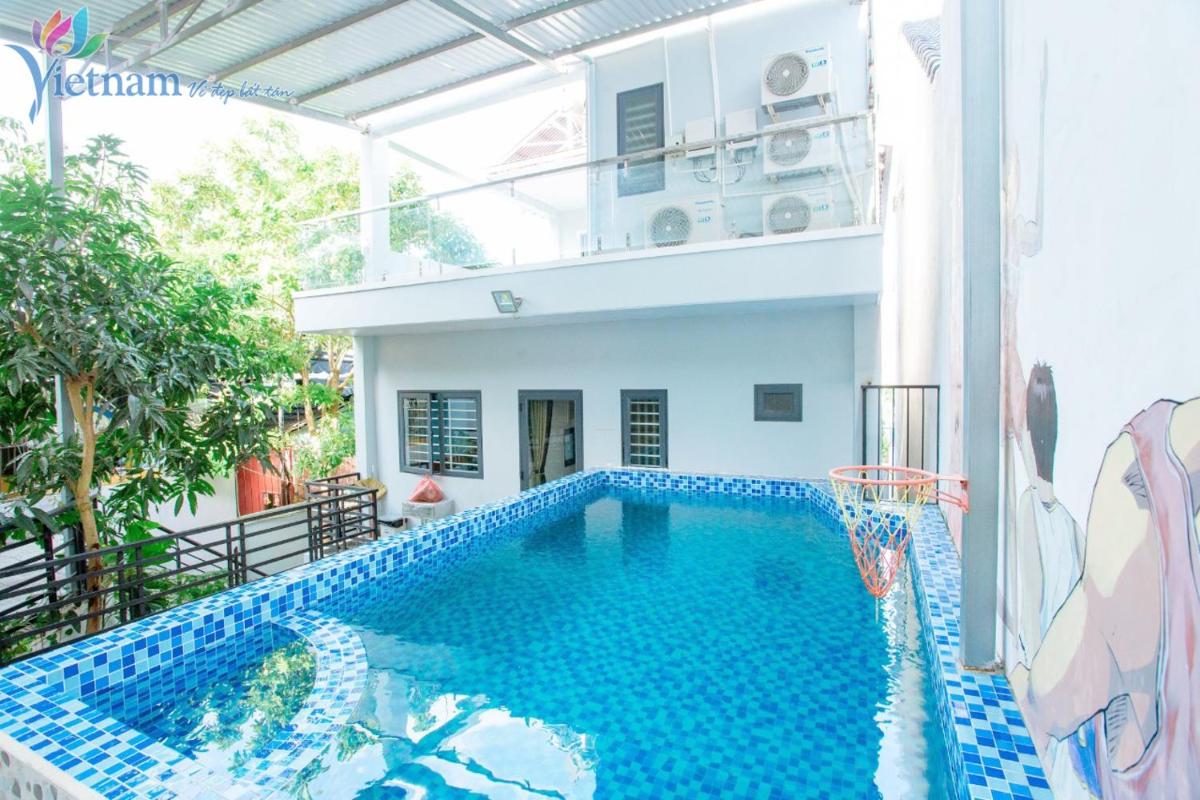 Biệt Thự LÊ NGỌC HÂN Hồ Bơi Xanh