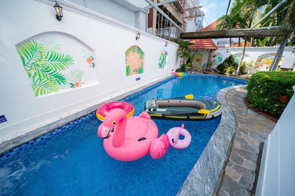 Villa ĐĂNG KHOA HỒ BƠI FREE BIDA LẠC LONG QUÂN 8PN
